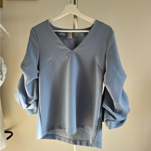 H&M blue blouse - size 4